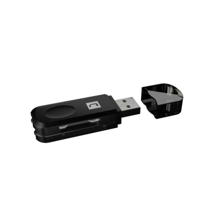Natec Mini Ant 3 lecteur de cartes USB 2.0 noir