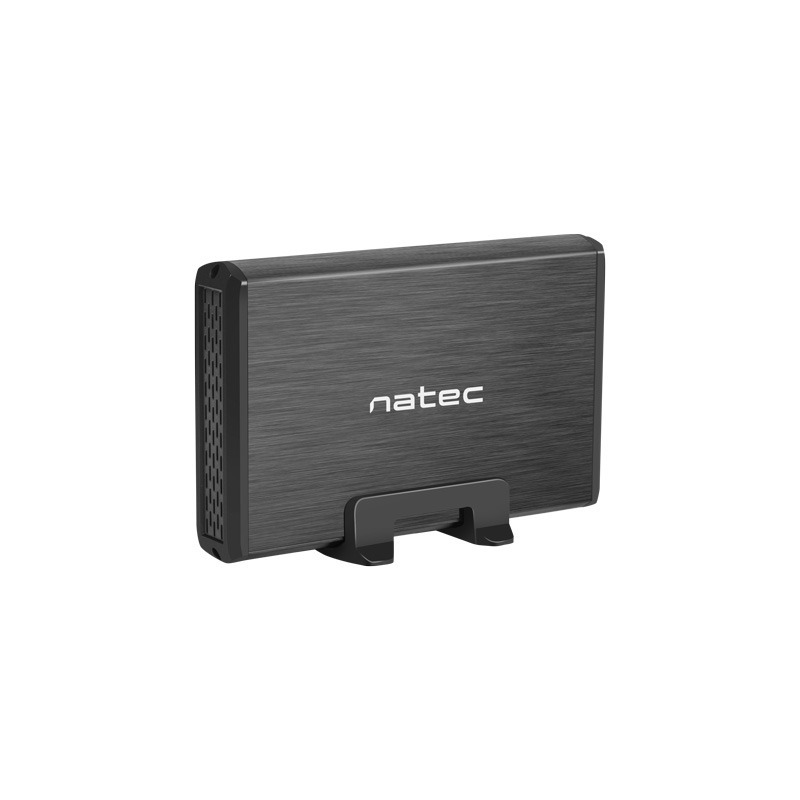 Boîtier externe HDD/SSD 3,5" SATA USB 3.0 Natec Rhino noir Boîtier externe HDD/SSD 3,5" SATA USB 3.0 Natec Rhino noir