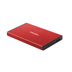 boîtier disque dur rouge Natec