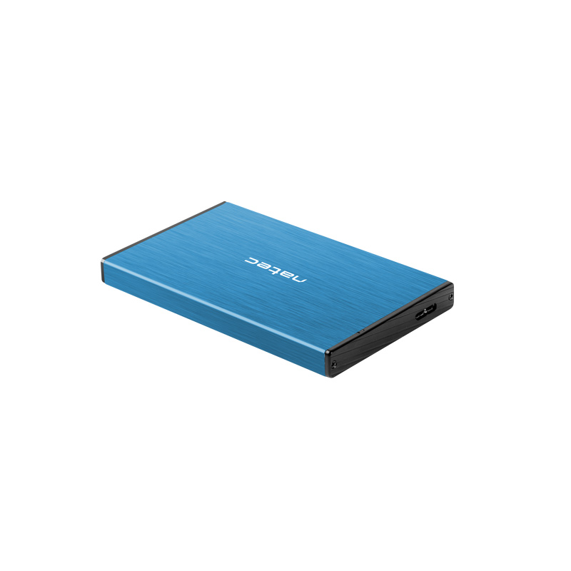 Natec Rhino GO — boîtier externe pour HDD/SSD 2,5" USB 3.0, bleu Natec Rhino GO — boîtier externe pour HDD/SSD 2,5" USB 3.0, bleu