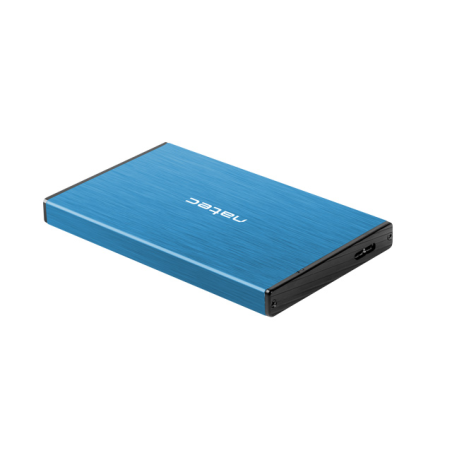 boîtier disque dur bleu Natec