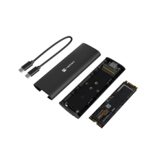 boîtier SSD M2 noir USB-C