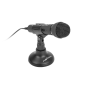 Microphone de bureau omnidirectionnel Natec Adder noir Microphone de bureau omnidirectionnel Natec Adder noir