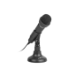 Microphone de bureau omnidirectionnel Natec Adder noir Microphone de bureau omnidirectionnel Natec Adder noir