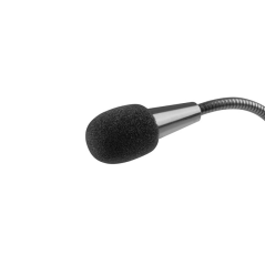 Microphone de bureau omnidirectionnel Natec Giraffe 2 noir