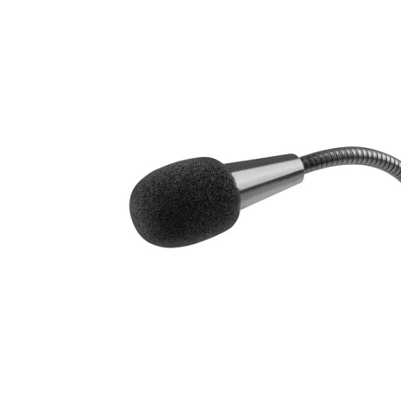 Microphone de bureau omnidirectionnel Natec Giraffe 2 noir