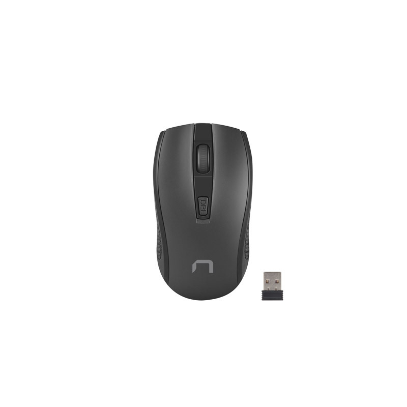 Natec Jay 2 Souris optique sans fil 1600 dpi USB noir Natec Jay 2 Souris optique sans fil 1600 dpi USB noir