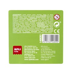 ✅ Apli Puzzle Lettres Petites Maisons - 40 Pièces de Tailles Différentes - Manipulation Facile et Pièces Rés en stock