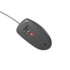 souris optique noire trois boutons