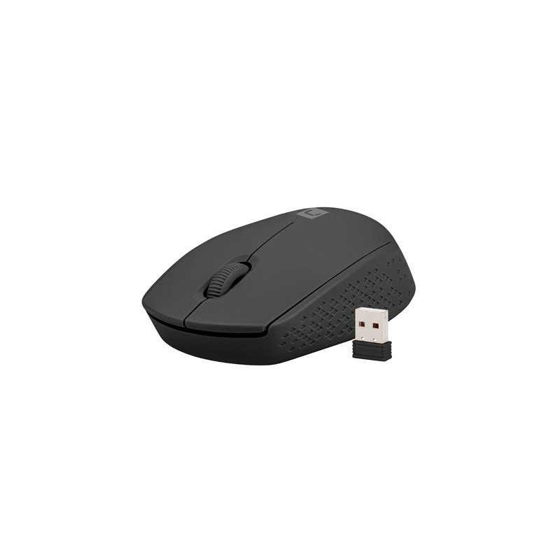 Souris optique sans fil Natec Stork 1600 dpi noir USB Souris optique sans fil Natec Stork 1600 dpi noir USB