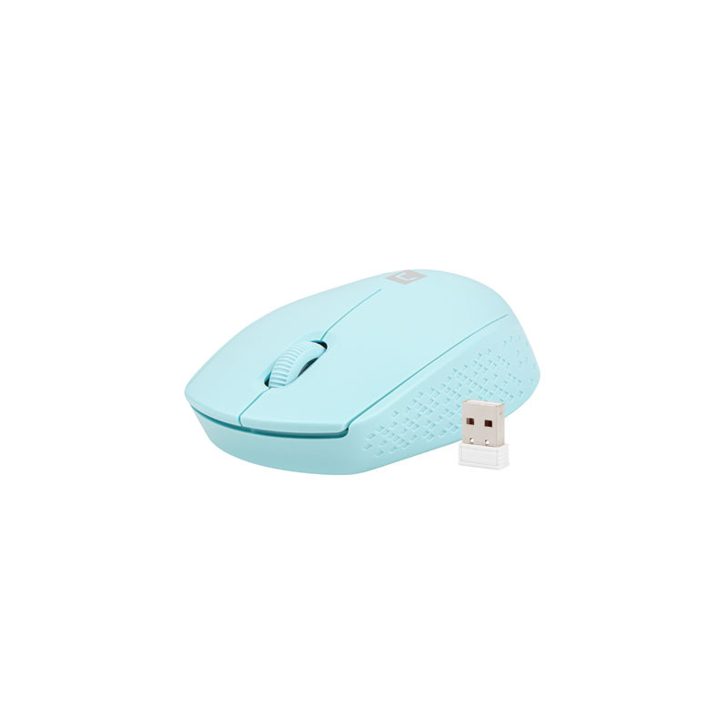 Souris optique sans fil Natec Stork 1600 dpi bleu USB