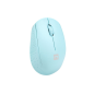 Souris optique sans fil Natec Stork 1600 dpi bleu USB