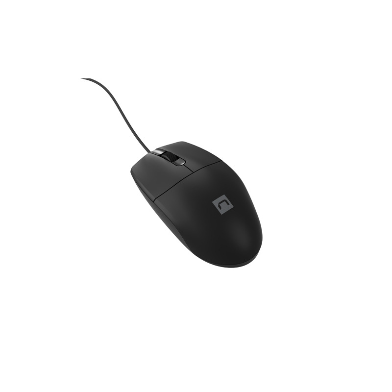 Natec Ruff Plus souris optique 1200 dpi filaire noir