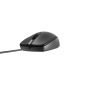 Natec Ruff Plus souris optique 1200 dpi filaire noir