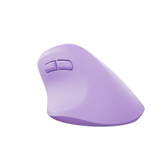 Souris verticale sans fil Natec Crake 2 lavande 2400 dpi