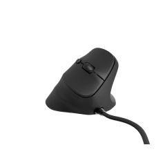 souris verticale noire rétroéclairée