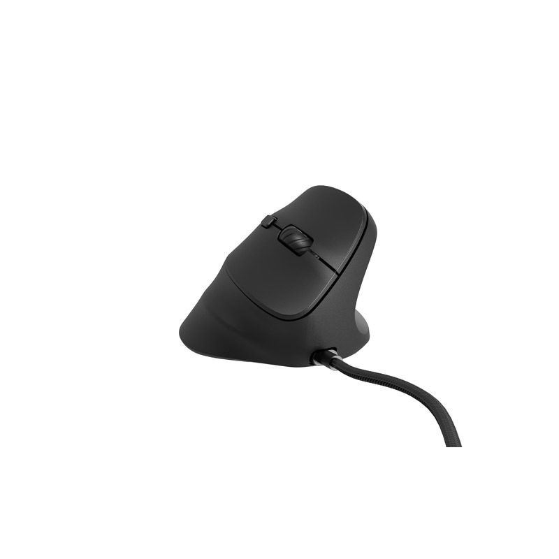 Souris verticale optique Natec Crake 2 Pro 12800 dpi noire Souris verticale optique Natec Crake 2 Pro 12800 dpi noire