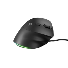 Souris verticale optique Natec Crake 2 Pro 12800 dpi noire