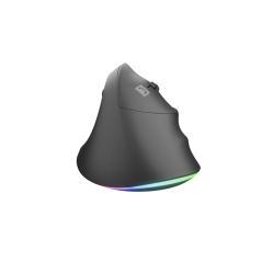 souris verticale noire rétroéclairée