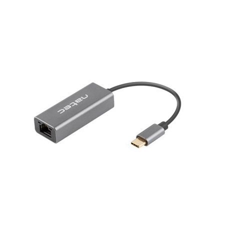 adaptateur Ethernet USB-C gris