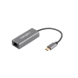 Adaptateur Ethernet USB-C 3.1 vers RJ45 1Gb Natec gris