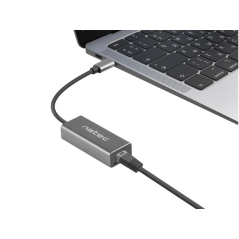 adaptateur ethernet usb c gris