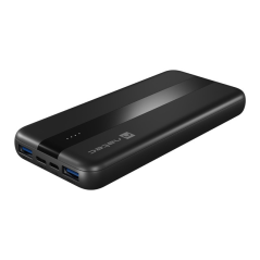 batterie externe noire ports usb