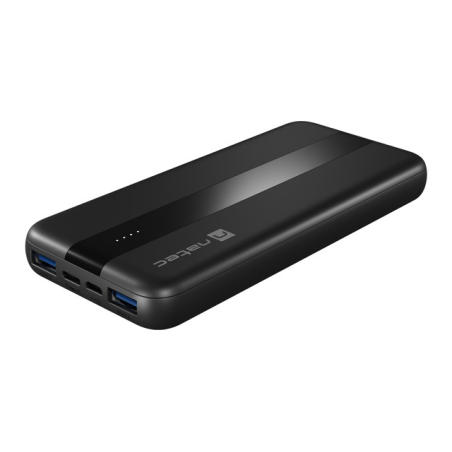 batterie externe noire ports usb