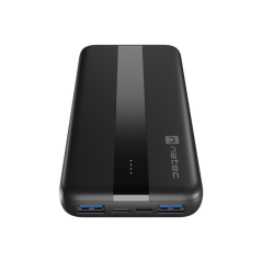 batterie externe noire ports usb