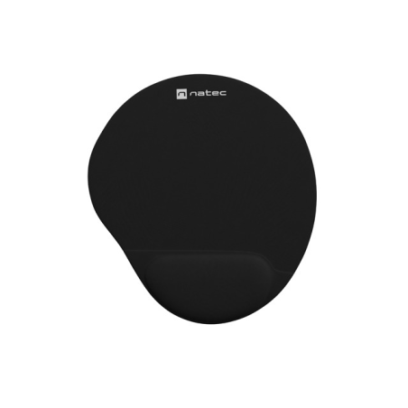 Tapis de souris avec repose-poignet en gel Natec Marmot noir