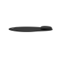 Tapis de souris avec repose-poignet en gel Natec Marmot noir