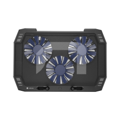 support ventilé noir pour ordinateur