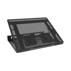 support ventilé noir pour ordinateur