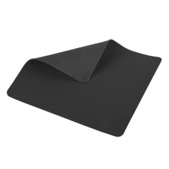tapis souris noir surface textile