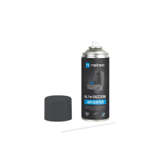 Natec Raccoon air comprimé 400 ml avec tube de précision noir