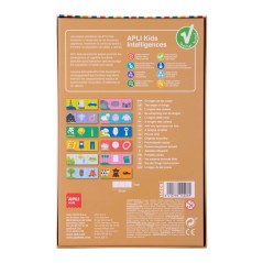 Apli Puzzle Origine des Choses - 36 Pièces 7x7mm - Carton Résistant et Brillant - Développe Compétences et Capacités - Idéal