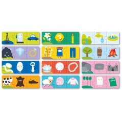 Apli Puzzle Origine des Choses - 36 Pièces 7x7mm Résistant & Brillant