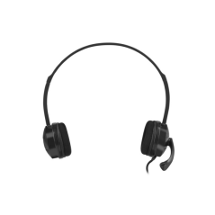 casque noir micro filaire Natec