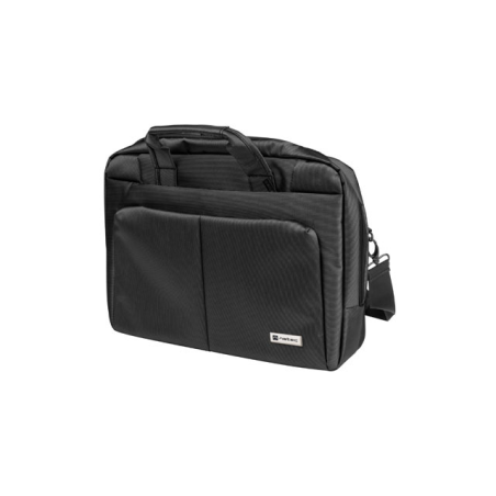 sacoche ordinateur noir multiples poches