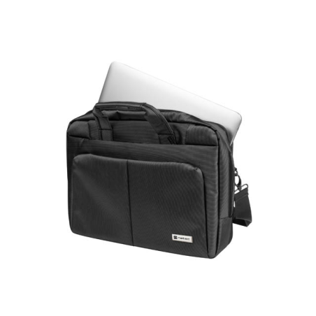 Natec Gazelle Mallette PC 15,6 pouces Noir Résistant