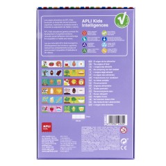 Apli Puzzle Origine des Aliments - 36 Pièces de 7x7 cm - Carton 2mm avec Finition Brillante - Développe Compétences et Estime