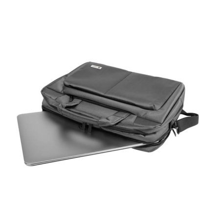 Natec Gazelle Mallette PC portable 15,6 pouces gris