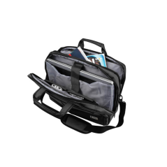 maletin ordinateur noir multiples poches