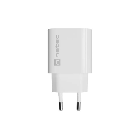 Natec Ribera Chargeur Mural 20W USB-C Blanc
