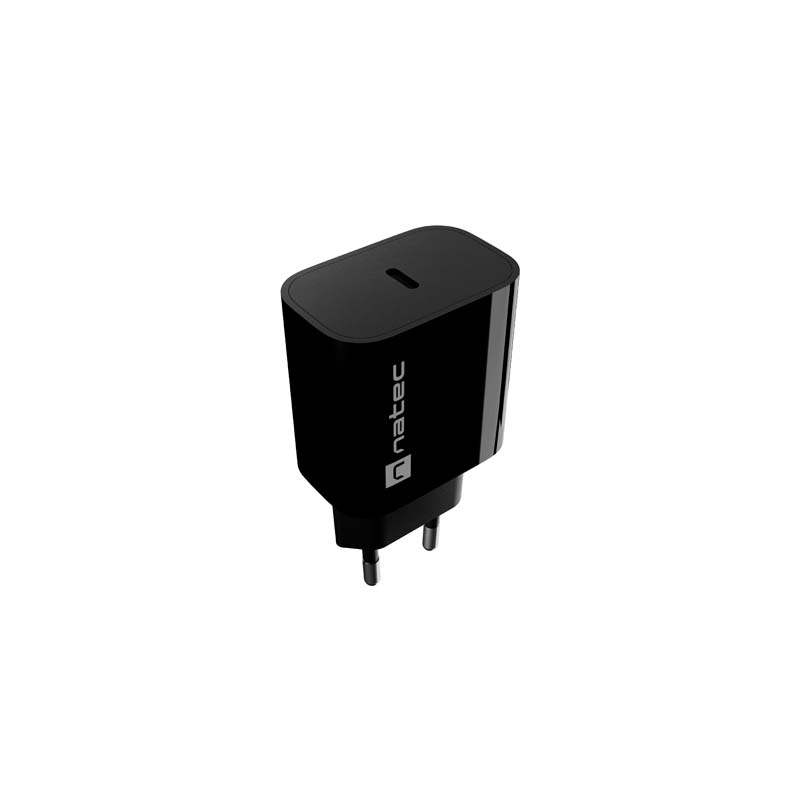 Natec Ribera Chargeur Mural 20W USB-C Noir Natec Ribera Chargeur Mural 20W USB-C Noir