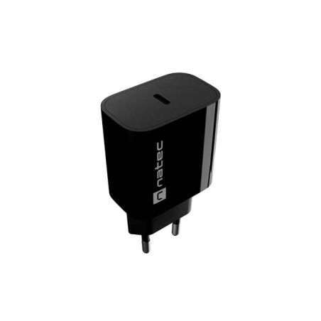 chargeur mural noir USB-C