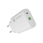 Natec Ribera Chargeur mural 20 W USB-A USB-C blanc Natec Ribera Chargeur mural 20 W USB-A USB-C blanc