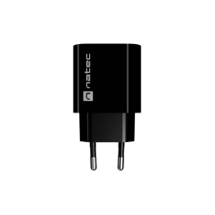 Natec Ribera chargeur mural 20 W USB-A USB-C gris