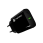 Natec Ribera chargeur mural 20 W USB-A USB-C gris