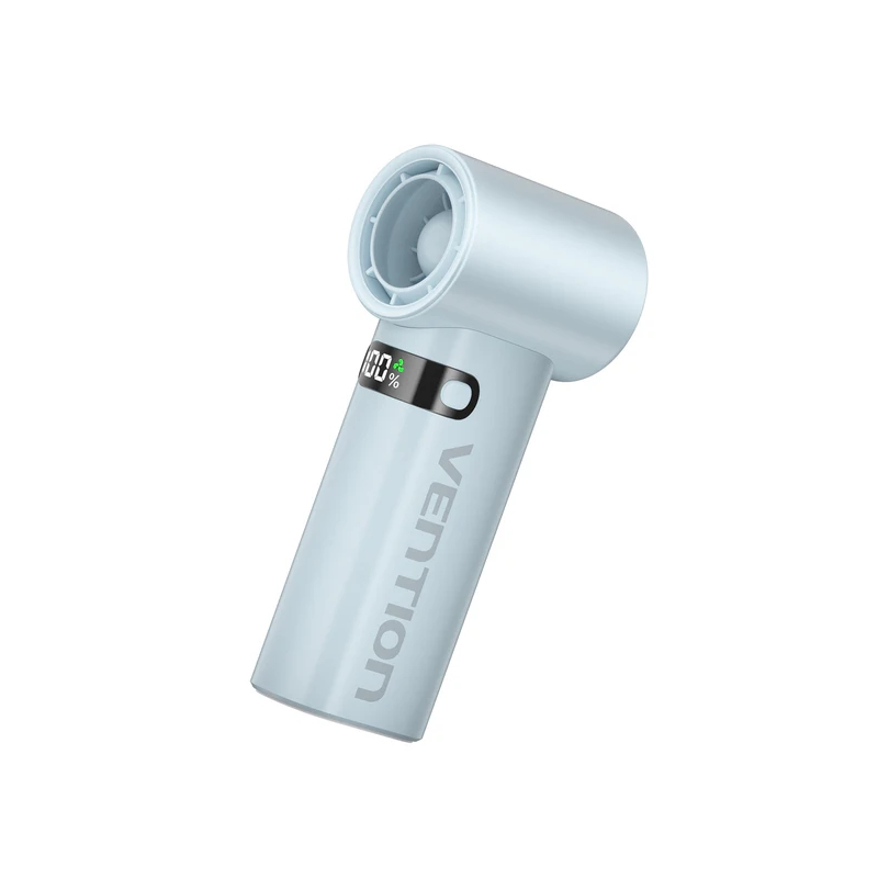 Vention PBE ventilateur à main 17 000 tr/min bleu 3 000 mAh LED Vention PBE ventilateur à main 17 000 tr/min bleu 3 000 mAh LED